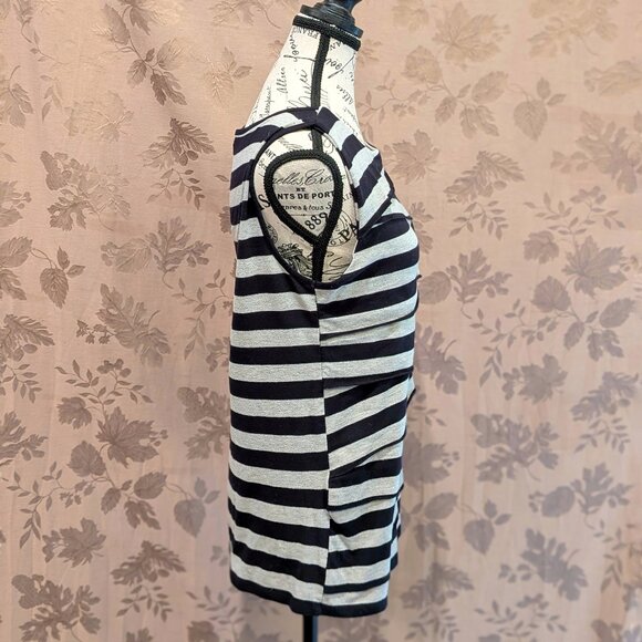 Verve Ami Crisscrossing Striped Sleeveless Tank Top, Size L, Gently Used! EUC - Picture 3 of 5